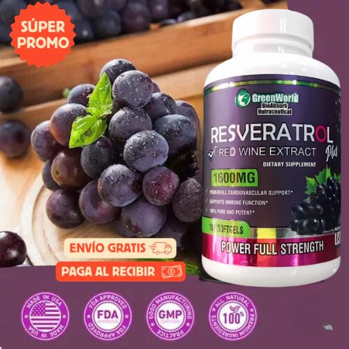 RESVERATROL CAPSULA X 100 UNIDADES