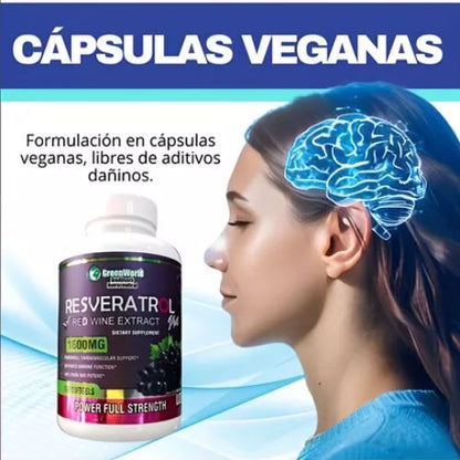 RESVERATROL CAPSULA X 100 UNIDADES