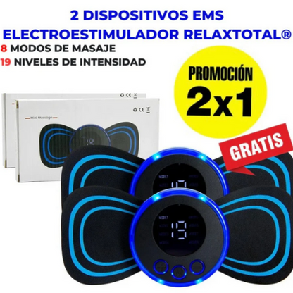 MINI MASAJEADOR EELECTRICO RECARGABLE - PORTATIL Y SILENCIOSO