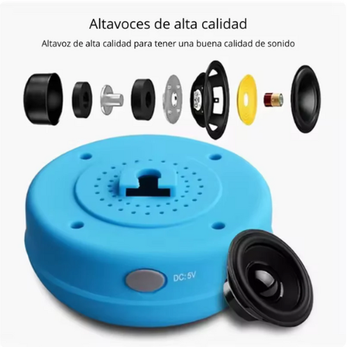 PARLANTE BLUETOOTH PORTATIL PARA DUCHA