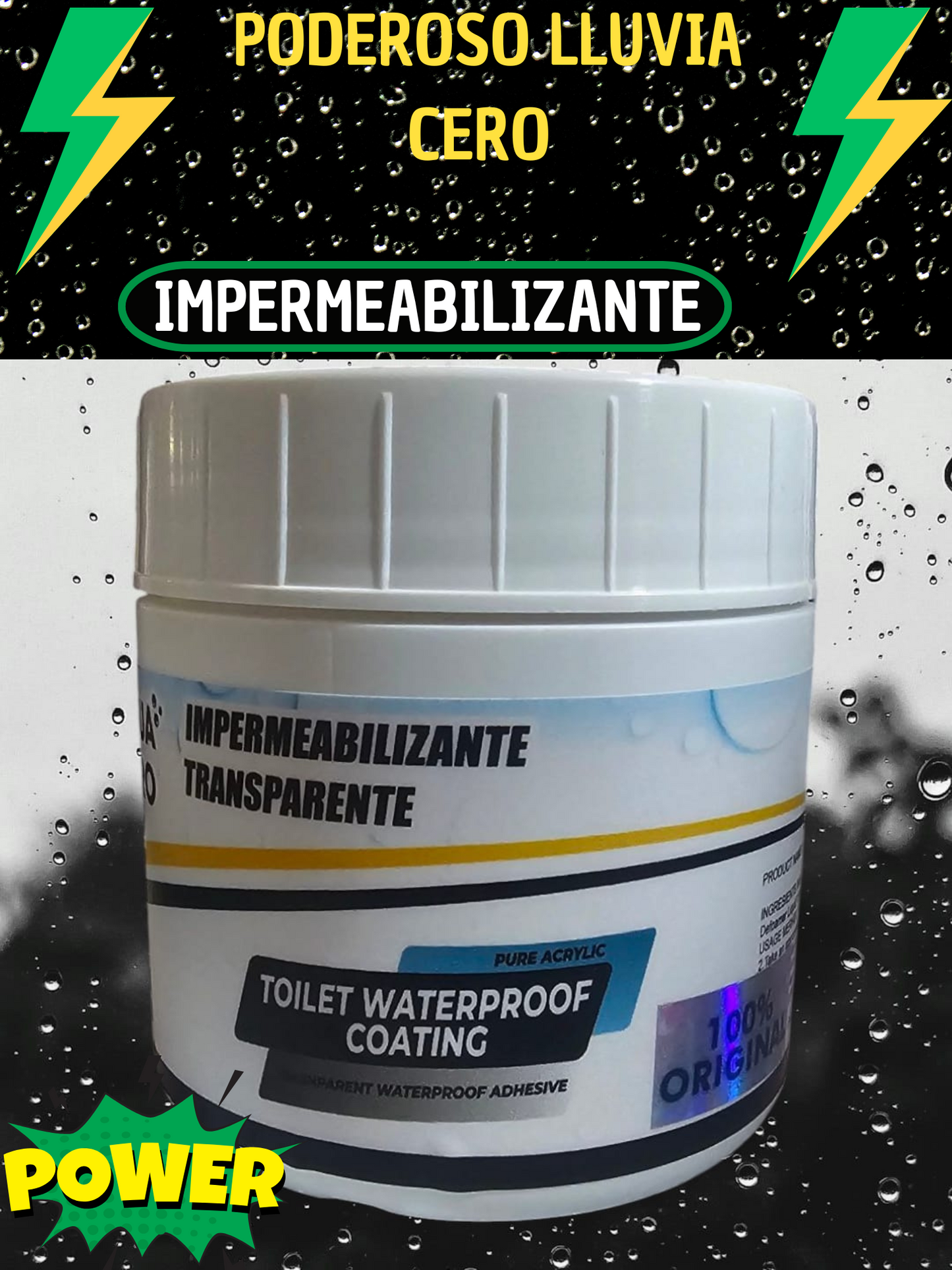 IMPERMEABILIZANTE SELLADOR TRANSPARENTE