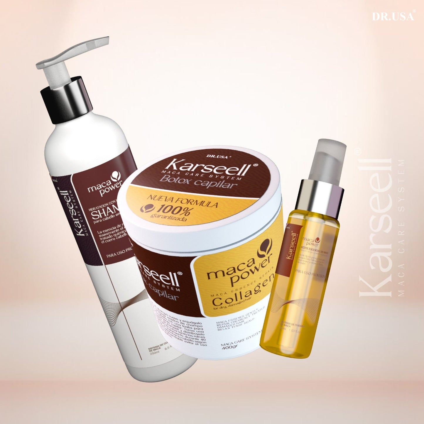 KARSEELL BOTOX + SHAMPOO + ARGAN COMBO