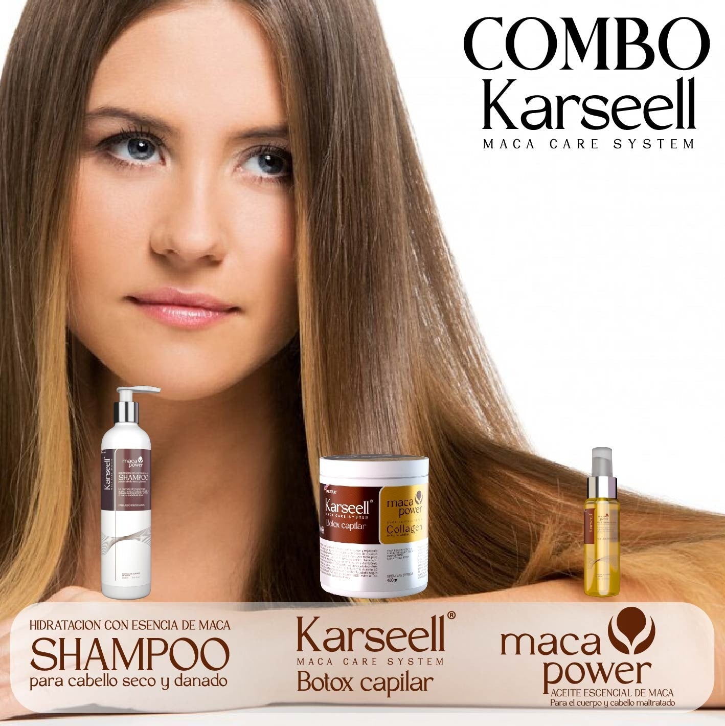 KARSEELL BOTOX + SHAMPOO + ARGAN COMBO